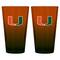 The Memory Company 16oz. NCAA Ombre Pint Glasses, 2ct.